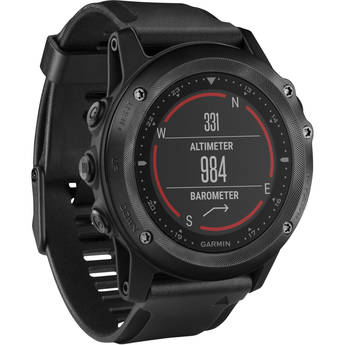 Garmin tactix Bravo Multi-Sport Training GPS Watch (Black Silicone Band)