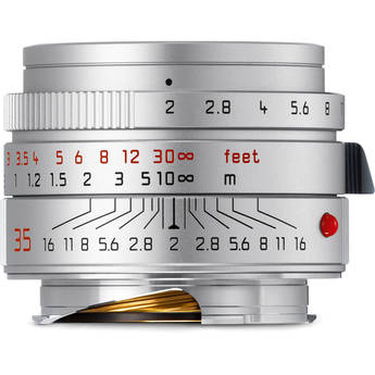 Leica SUMMICRON-M 35mm f2 ASPH 11673 美品 Leica Summicron-M 35mm f/2 ASPH. Lens (Leica M, Silver) 11674