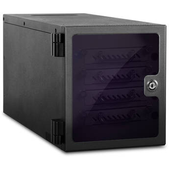 iStarUSA 4-Bay 2.5" SAS/SATA miniSAS Hot-Swap Tower (Black)
