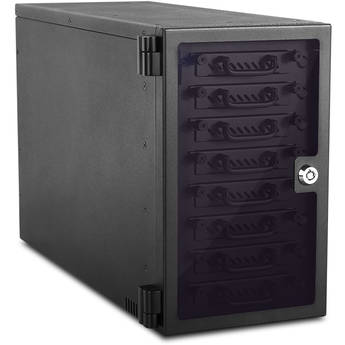 iStarUSA 8-Bay 2.5" SATA 6.0 Gb/s eSATA Hotswap Tower (Black)