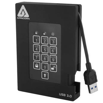 Apricorn 1TB Aegis Fortress USB 3.2 Gen 1 SSD