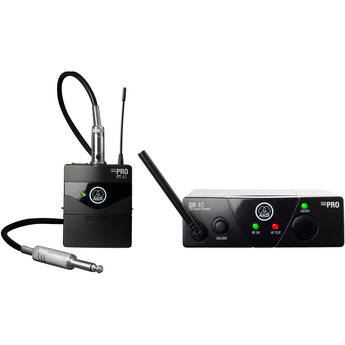 AKG WMS40 Mini Single Instrumental Set Wireless Microphone System (Band: D)