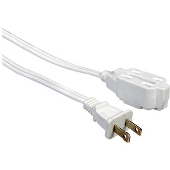 GoGreen Power Household Extension Cord (6', White)