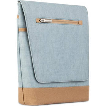 Moshi Aerio Lite Vertical Messenger Bag for Select Apple iPads or Apple 12" MacBook (Sky Blue)