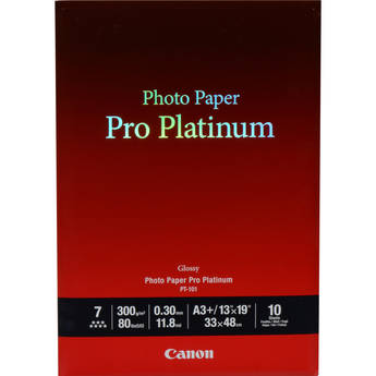 Canon Pro Platinum Photo Paper (13 x 19", 10 Sheets)