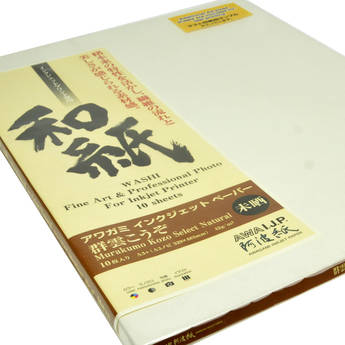 Awagami Factory Murakumo Kozo Select Natural Paper (A3+, 13 x 19", 10 Sheets)