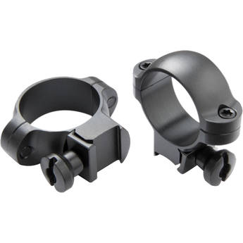 Burris Optics Rimfire and Airgun Riflescope Rings (1", Steel, Medium, Matte Black)