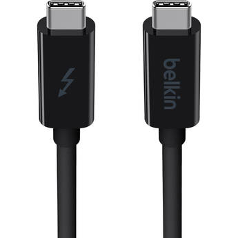Belkin Thunderbolt 3 USB Type-C Male Cable (3', Black)