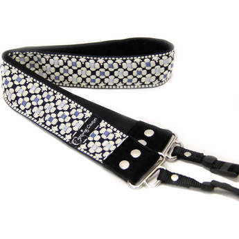 Capturing Couture Designer Collection Camera Strap (Daisy Dot Blue, 1.5" Width)