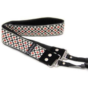 Capturing Couture Designer Collection Camera Strap (Daisy Dot Red, 1.5" Width)
