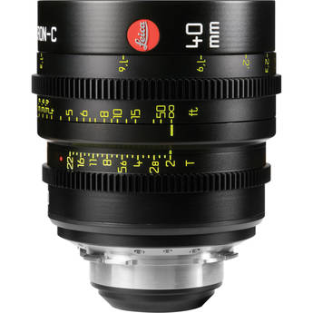 Leitz Cine 40mm T2.0 Summicron-C Lens (PL Mount, Marked in Feet)