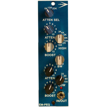 A-Designs EM-PEQ 500 Series Pultec EQP-1A-Style 3-Band Equalizer