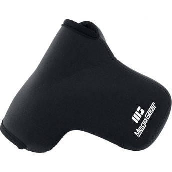 MegaGear Ultralight Neoprene Camera Case for LUMIX DMC-GX85K with 14-140mm (Black)