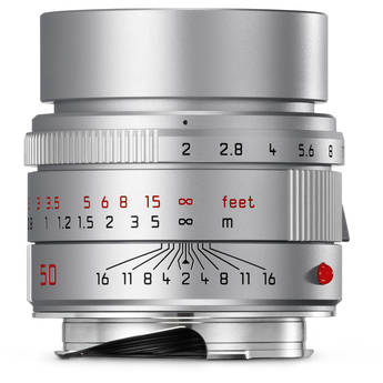Leica APO-Summicron-M 50mm f/2 ASPH. Lens (Leica M, Silver)