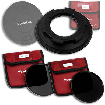 FotodioX WonderPana 145 Core Unit for Sigma 8-16mm Lens with 145mm Solid Neutral Density 1.2 and 145mm Solid Neutral Density 1.5 Filters
