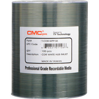 CMC Pro 700MB CD-R 48x Discs (100-Pack)