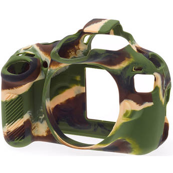 easyCover Silicone Protection Cover for Canon EOS Rebel T5 (Camouflage)