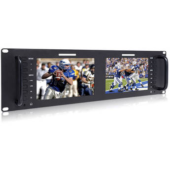 Avinair Spectre Dual Rack Monitor with HDMI, 3G/HD/SD-SDI, Video & Audio Inputs