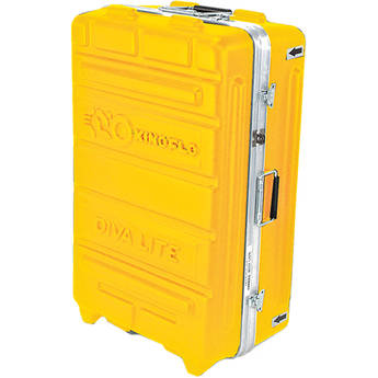 Kino Flo Flight Case for Two Diva 20 Fixtures and Accessories (Yellow)