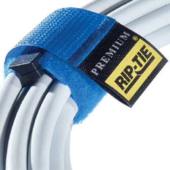 Rip-Tie 1 x 3.5" Rip-Lock CableWrap 10-Pack (Black)