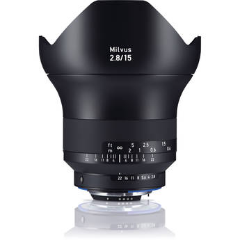 ZEISS Milvus 15mm f/2.8 ZF.2 Lens for Nikon F