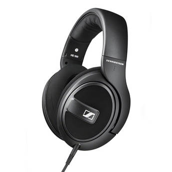 Sennheiser HD 569 Closed-Back Around-Ear Headphones with 1-Button Remote Mic (Black)