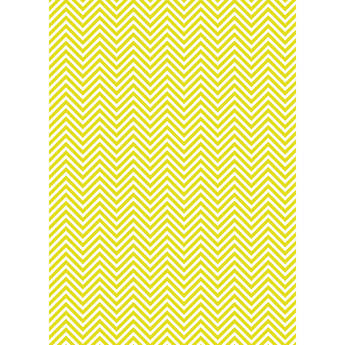 Westcott Classic Chevron Art Canvas Backdrop with Grommets (5 x 7', Bold Yellow)