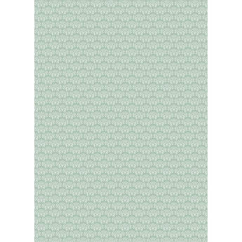 Westcott Elegant Damask Art Canvas Backdrop with Grommets (5 x 7', Green)