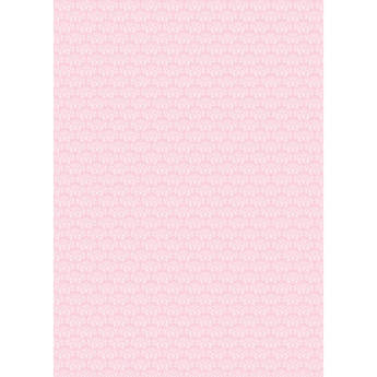 Westcott Elegant Damask Art Canvas Backdrop with Grommets (5 x 7', Pink)