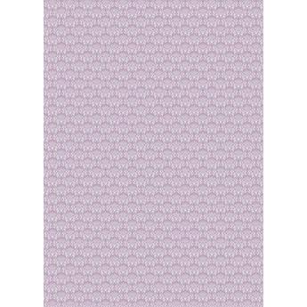 Westcott Elegant Damask Art Canvas Backdrop with Grommets (5 x 7', Purple)