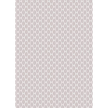 Westcott Modern Damask Art Canvas Backdrop with Grommets (5 x 7', Light Brown)
