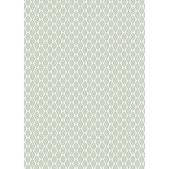 Westcott Modern Damask Art Canvas Backdrop with Grommets (5 x 7', Light Sage)