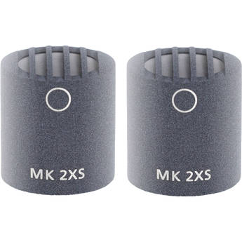 Schoeps MK 2XS Omnidirectional Diffuse-Field Microphone Capsule (Gray, Set of 2)