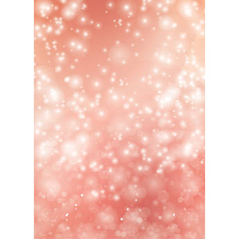 Westcott Bokeh Art Canvas Backdrop with Grommets (5 x 7', Orange)