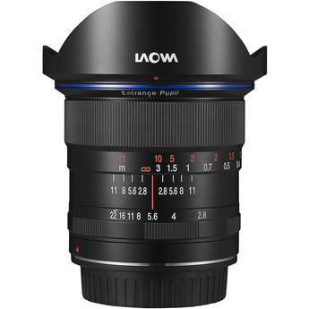 Venus Optics Laowa 12mm f/2.8 Zero-D Lens for Nikon F (Black)