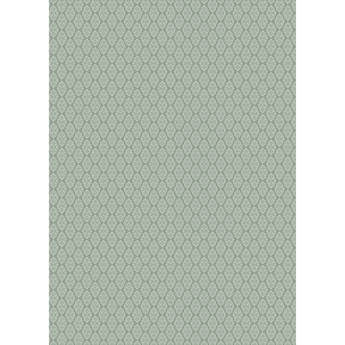 Westcott Modern Damask Art Canvas Backdrop with Grommets (5 x 7', Vintage Green)