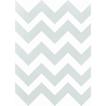 Westcott Pastel Chevron Art Canvas Backdrop with Grommets (5 x 7', Gray)