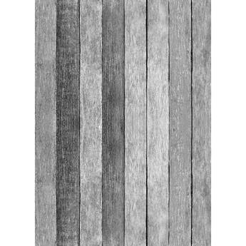 Westcott Rustic Wood Art Canvas Backdrop with Grommets (5 x 7', Gray)