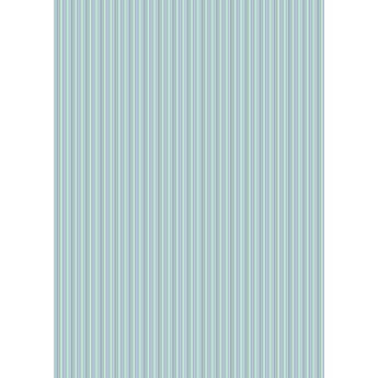 Westcott Vibrant Stripes Art Canvas Backdrop with Grommets (5 x 7', Light Blue)