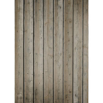 Westcott Narrow Planks Art Canvas Backdrop with Grommets (5 x 7', Light Brown)