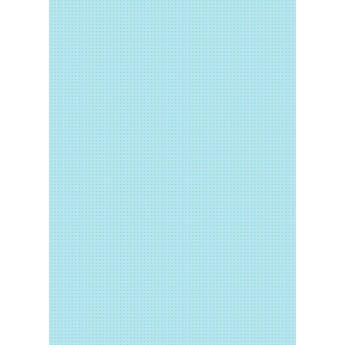 Westcott Tiny Hearts Art Canvas Backdrop with Grommets (5 x 7', Blue)