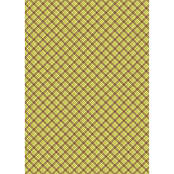 Westcott Sunflower Plaid Art Canvas Backdrop with Grommets (5 x 7', Multi-Color)