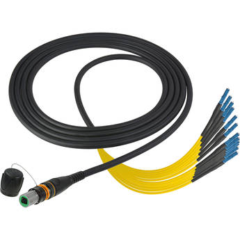 Camplex opticalCON MTP Male to LC Single-Mode 12-Channel Breakout Cable (10')