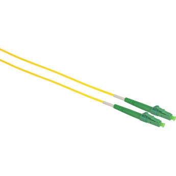 Camplex Simplex APC SC to APC SC Singlemode 9u/125u Fiber Optic Patch Cable (9.8',Yellow)