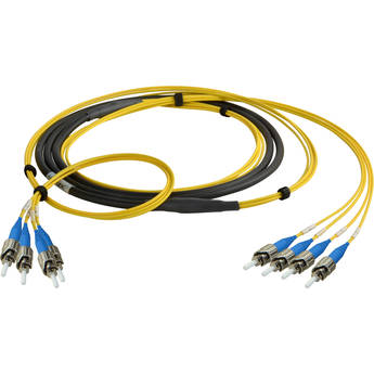 Camplex Four-Channel ST Single-Mode Fiber Optic Tactical Snake (250')