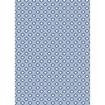 Westcott Mystic Art Canvas Backdrop with Grommets (5 x 7', Navy Blue)