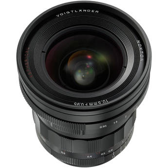 Voigtlander Nokton 10.5mm f/0.95 Lens for Micro Four Thirds