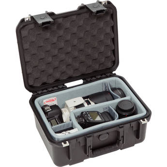 SKB iSeries 1309-6 Case with Think Tank Photo Dividers & Lid Foam (Black)