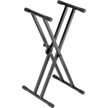 Auray Double-X Keyboard Stand with Pull Lock