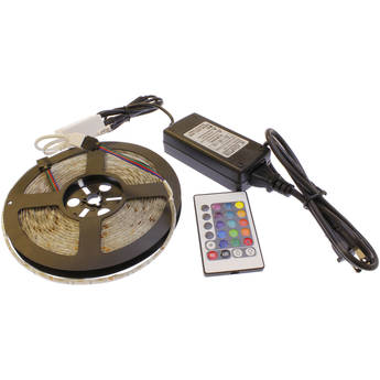 Cavision Color LED Strip and Remote RGB Controller Package (16.4')